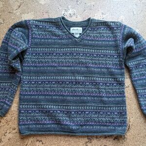 Eddie Bauer V-Neck Sweater